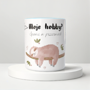 Śmieszny Kubek Dla Medyków - Moje hobby spanie w przerwach